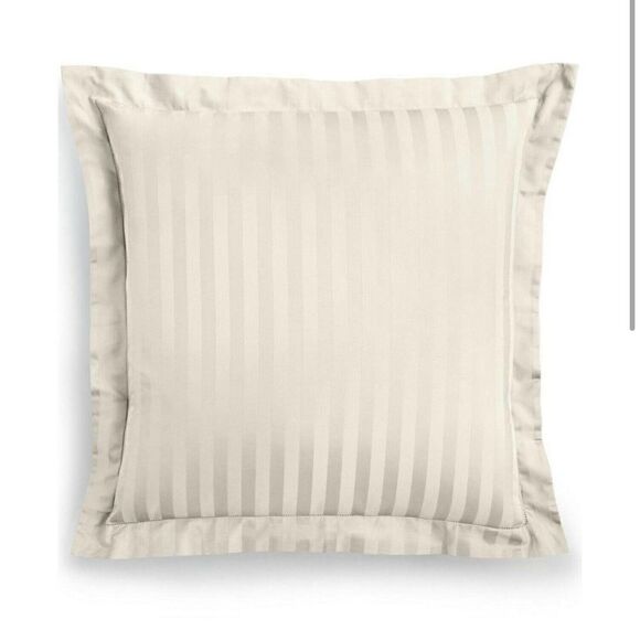 Charter Club Damask Stripe Cotton 550 Thread Count Euro
Sham and Queen Sham - Picture 1 of 4